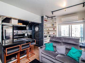 Apartamento · 47m² · 1 Quarto · 1 Vaga · APARTAMENTO EM MOEMA PÁSSAROS - REFORMADO - 47M²
