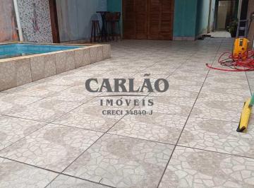 Casa · 60m² · 3 Quartos · 2 Vagas · Casa com 3 dorms, Balneário Itaóca, Mongaguá - R$ 280 mil, Cod: 352439