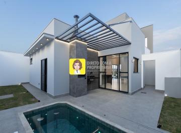 Foto 28 · Casa nova térrea em Piracicaba em condomínio Damha 1. Área gourmet com piscina e churrasqueira, 3 su