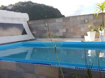 Apartamento · 270m² · 3 Quartos · 3 Vagas · Cobertura com lazer privativo, próximo ao Canal 1, Orquidário, e Praia. Em Santos/SP.
