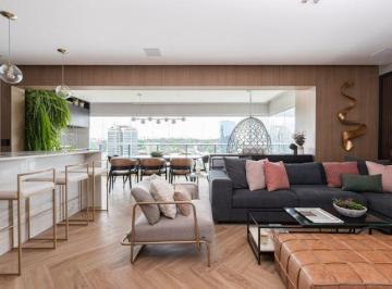 Apartamento de 2 quartos, São Paulo · Apto Brooklin 132m² 2 Suítes Home Office 3 Vagas Lazer ao Lado do Shopping Morumbi Metrô Brooklin