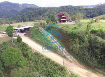 Rural · 6ha · 2 Quartos · 1 Vaga · Sítio em Meio a Natureza com Terreno Escriturado de 60.000m² à venda em Canelinha/SC