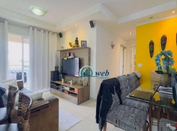 01af04085a7ab950580c6a83221bfd72cb29e7ab · Apartamento com 2 dormitórios à venda, 58 m² por R$ 440.000,00 - Campestre - Santo André/SP