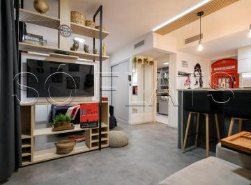 Apartamento · 32m² · 1 Quarto · 1 Vaga · Flat Ninety Jardins | 32m² com serviços, vaga e localização premium