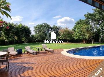 Foto 01 · Vendo Casa no Jardim das Acácias com 4 suítes, piscina e 760m² de construção e 5.014m² de terreno