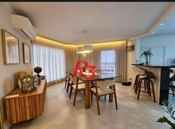 9a29ab51cd436abeae2b45d73999b046ee88b94f · Apartamento com 4 dormitórios à venda, 252 m² - Boqueirão - Santos/SP