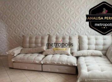 b4e3deec0e44483edba59b2a8eb9cd5bbdc9bf07 · Sobrado, 262 m² - venda por R$ 935.000,00 ou aluguel por R$ 5.040,00/mês - Vila Alto de Santo André 