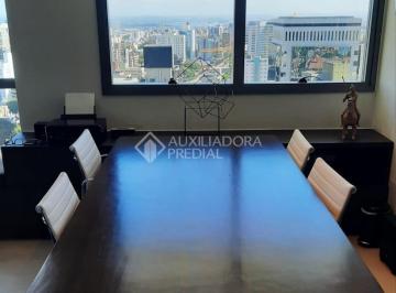 855ae626-681e-4c8c-8af7-9fdecb97426e · SALA COMERCIAL, DECORADA, 46m², ANDAR ALTO COM LINDA VISTA.