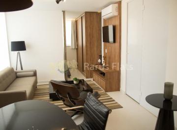 Apartamento · 33m² · 1 Quarto · 1 Vaga · Rarus Flats - Flat para locação - Edifício VN Ferreira Lobo