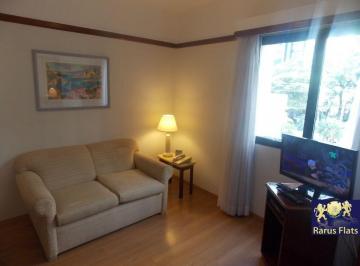 Apartamento · 33m² · 1 Quarto · 1 Vaga · Flat com 1 Quarto para alugar, 33m² - Jardins