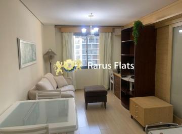 Apartamento · 32m² · 1 Quarto · 1 Vaga · Flat para locação em Moema - Edifício Times Square - Cód. ZOQ02304