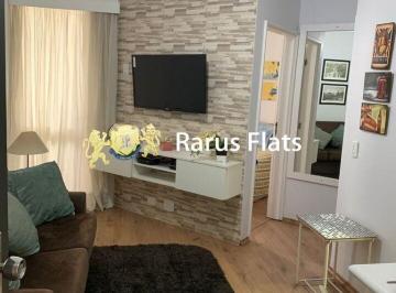 Apartamento · 32m² · 1 Quarto · 1 Vaga · Flat com 1 Quarto para alugar, 32m² - Jardins