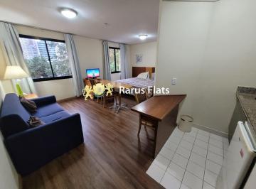 Apartamento · 30m² · 1 Quarto · 1 Vaga · Flat para locação em Moema - Edifício Times Square Diamond