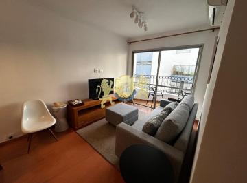 Apartamento · 43m² · 1 Quarto · 1 Vaga · Flat com 1 Quarto para alugar, 43m² - Jardins
