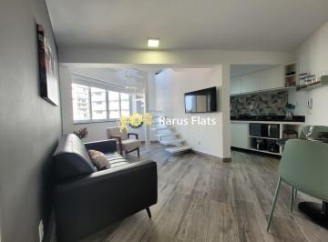 Apartamento · 46m² · 1 Quarto · 1 Vaga · Flat com 1 Quarto para alugar, 46m² - Vila Nova Conceição