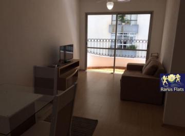 Apartamento · 43m² · 1 Quarto · 1 Vaga · Flat com 1 Quarto para alugar, 43m² - Jardins
