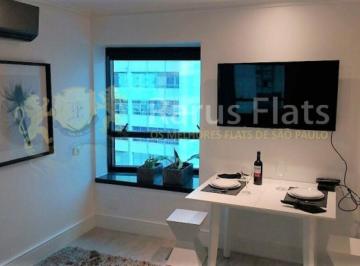 Apartamento · 59m² · 1 Quarto · 1 Vaga · Flat para locação no Jardins - Edifício Modus Vivendi - Cód. QAN07850