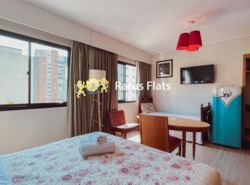 Apartamento · 26m² · 1 Quarto · 1 Vaga · Flat para Locação em Moema - Edifício Slaviero Essential Moema