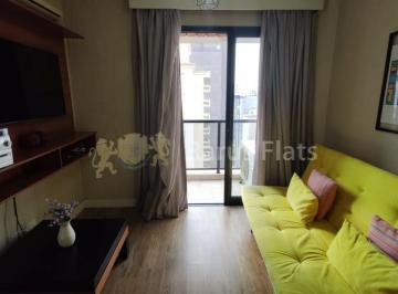 Apartamento · 45m² · 1 Quarto · 1 Vaga · Flat para alugar em Moema - Edifício Moema Comfort - Cód. XMP03128