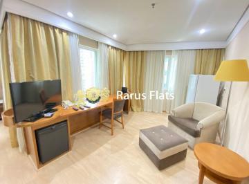 Apartamento · 32m² · 1 Quarto · 1 Vaga · Rarus Flats - Flat para locação - Edifício Radisson Vila Olímpia