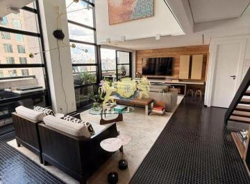 Apartamento · 90m² · 2 Quartos · 2 Vagas · Flat duplex com 2 dormitórios para alugar na Vila Nova Conceição - SP
