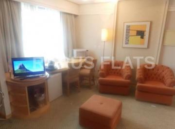 Apartamento · 35m² · 1 Quarto · 1 Vaga · Rarus Flats - Flat para locação - Edifício ITC- Radisson