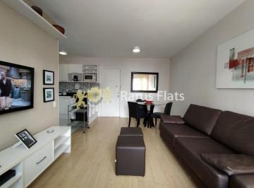 Apartamento · 40m² · 1 Quarto · 1 Vaga · Flat com 1 Quarto para alugar, 40m² - Itaim Bibi