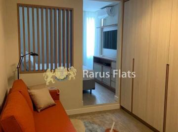 Apartamento · 30m² · 1 Quarto · 1 Vaga · Flat para locação no Jardins - Edifício Poeta Drummond