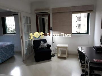 Apartamento · 39m² · 1 Quarto · 1 Vaga · Flat com 1 Quarto para alugar, 39m² - Itaim Bibi