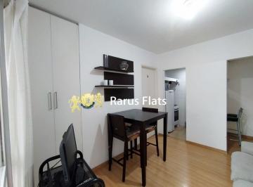 Apartamento · 37m² · 1 Quarto · 1 Vaga · Flat com 1 Quarto para alugar, 37m² - Bela Vista