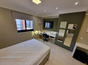 Apartamento · 26m² · 1 Quarto · 1 Vaga · Rarus Flats - Flat para alugar em Moema - Edifício QI Intelligence Flat