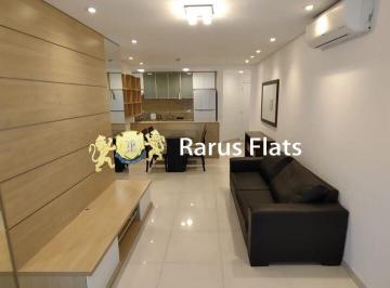 Apartamento · 75m² · 2 Quartos · 2 Vagas · Flat para locação no Brooklin - Edifício Mandarim