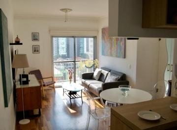 Apartamento · 70m² · 2 Quartos · 1 Vaga · Flat com 2 dormitórios para alugar na Vila Olímpia - SP