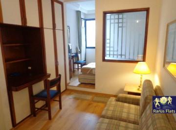 Apartamento · 28m² · 1 Quarto · 1 Vaga · Flat para locação no Jardins - Edifício Poeta Drummond