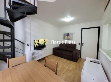 Apartamento · 43m² · 1 Quarto · 1 Vaga · Rarus Flats - Flat para locação - Edifício York Duplex Residence