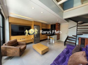 Apartamento · 44m² · 1 Quarto · 1 Vaga · Flat para alugar na Vila Nova Conceição - Edifício Urbano Duplex