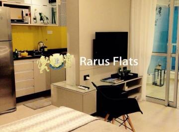 Apartamento · 34m² · 1 Quarto · 1 Vaga · Rarus Flats - Flat para alugar em Moema - Edifício Wish Moema