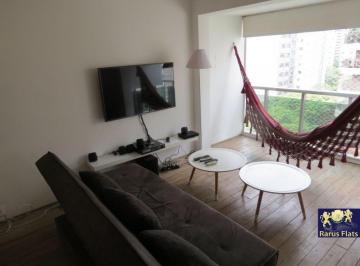 Apartamento · 65m² · 2 Quartos · 1 Vaga · Flat com 2 Quartos para alugar, 65m² - Vila Nova Conceição