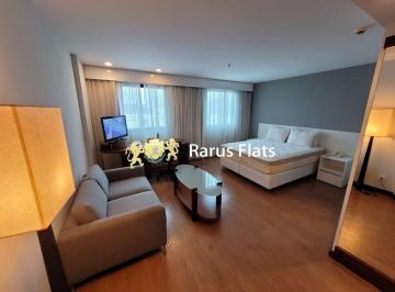 Apartamento · 30m² · 1 Quarto · 1 Vaga · Flat para locação em Moema - Edifício Bourbon Convention Ibirapuera