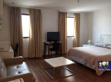 Apartamento · 32m² · 1 Quarto · 1 Vaga · Flat para locação em Moema - Edifício Bourbon Convention Ibirapuera - Cód. UAB00791