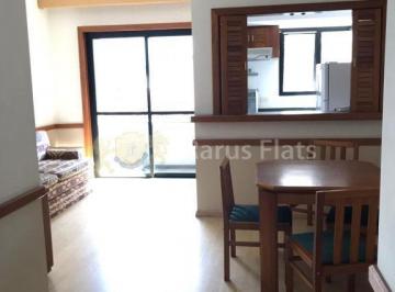 Apartamento · 40m² · 1 Quarto · 1 Vaga · Rarus Flats - Flat para locação - Edifício Pool Home Service