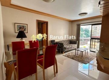 Apartamento · 97m² · 2 Quartos · 1 Vaga · Rarus Flats - Flat para locação - Edifício Olympic Jardins