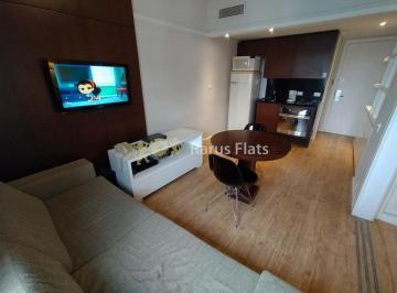 Apartamento · 33m² · 1 Quarto · 1 Vaga · Flat com 1 Quarto para alugar, 33m² - Jardins
