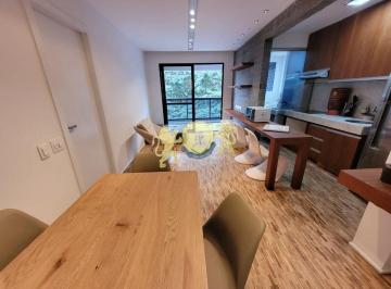 Apartamento · 57m² · 1 Quarto · 1 Vaga · Rarus Flats - Flat para locação com 1 dormitório e 1 closet - Edifício Espaço Alpha