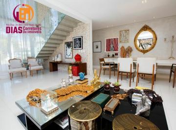 Casa · 350m² · 4 Quartos · 4 Vagas · Alugo casa em Alphaville I mobiliada e decorada por Decorador renomado com 4 suítes completas, send