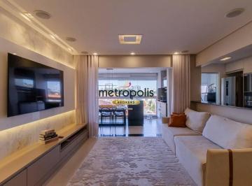Sala · Apartamento com 2 dormitórios à venda, 122 m² por R$ 1.810.000,00 - Jardim São Caetano - São Caetano