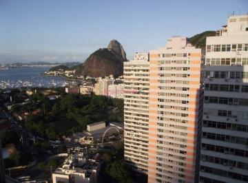 Vista da sala e de 2 quartos · Botafogo 3q Morada do Sol 25º andar indevassável sol manhã infraestrutura completa vaga 94m2 R$1.000