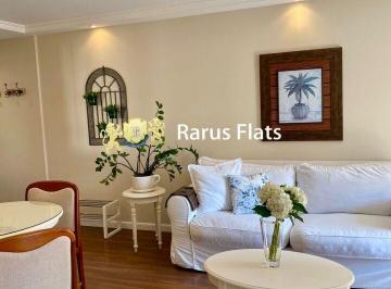 Apartamento · 60m² · 2 Quartos · 1 Vaga · Rarus Flats - Flat para locação - Edifício La Maison D'Stan