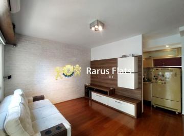 Apartamento · 70m² · 2 Quartos · 1 Vaga · Flat com 2 Quartos para alugar, 70m² - Moema