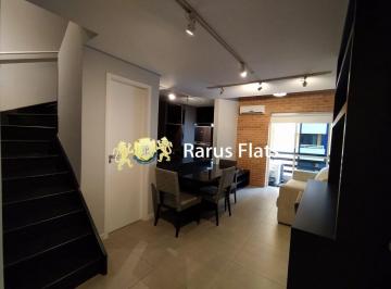 Apartamento · 55m² · 1 Quarto · 1 Vaga · Flat para locação em Moema - Edifício Duplex Life Moema